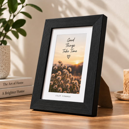 Minimal Black Memory Frame