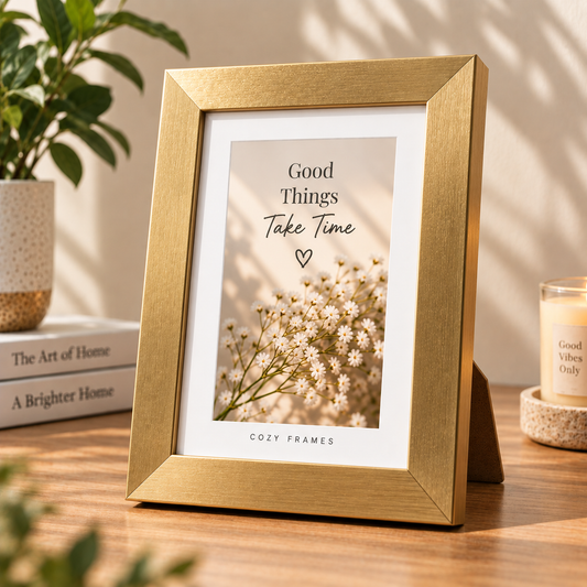 Premium Gold Accent Frame