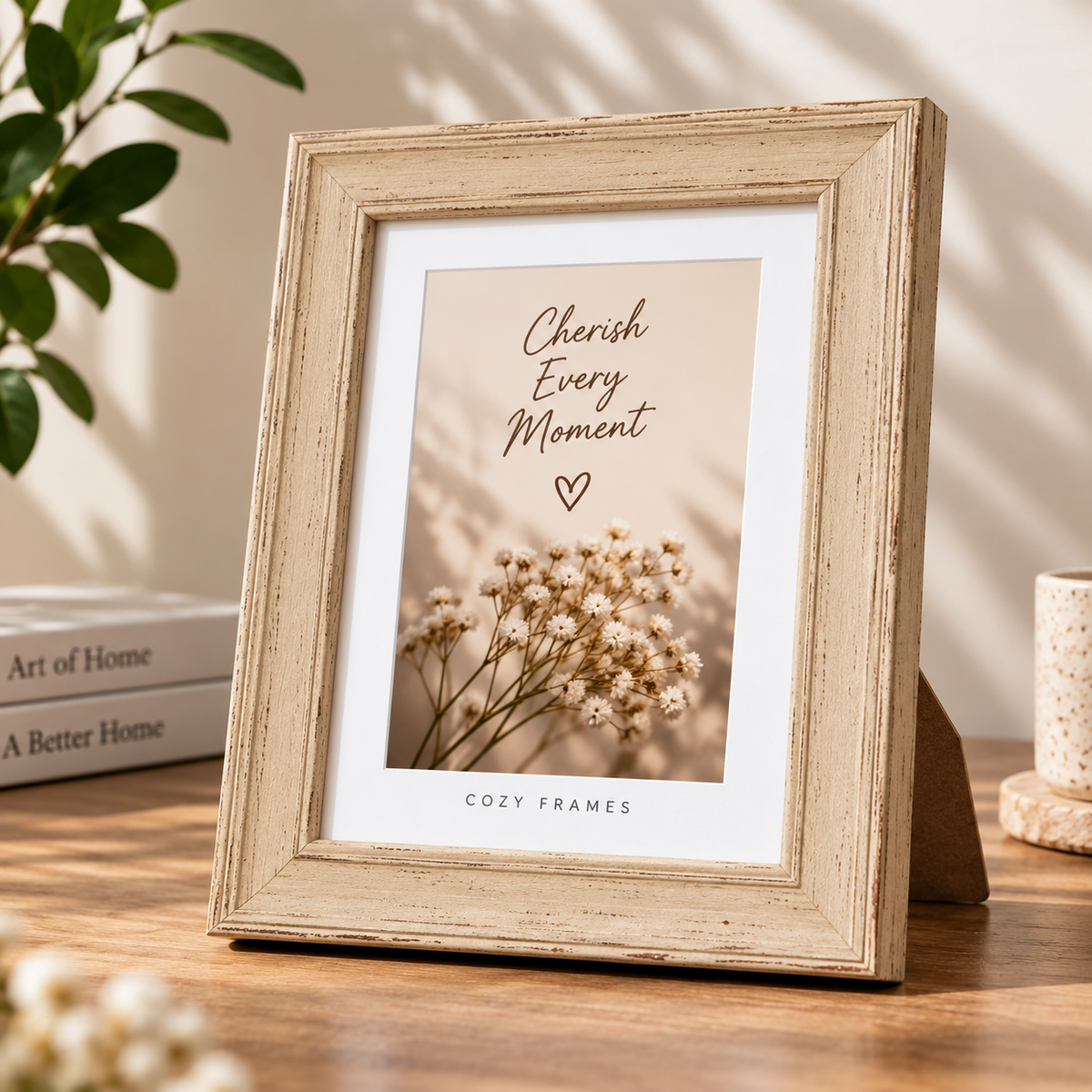 Vintage Beige Memory Frame