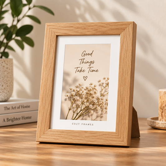 Natural Oak Photo Frame